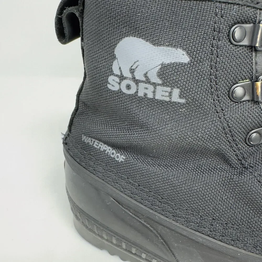 Sorel Cheyanne II Short Nylon Boot - Men's Black/Black US Size 8